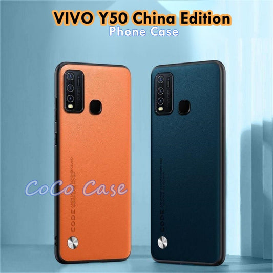 For VIVO Y50 China Edition Cover Silicone Professional Full Case Classic Simple Solid Color Phone Case Cover sweatproof