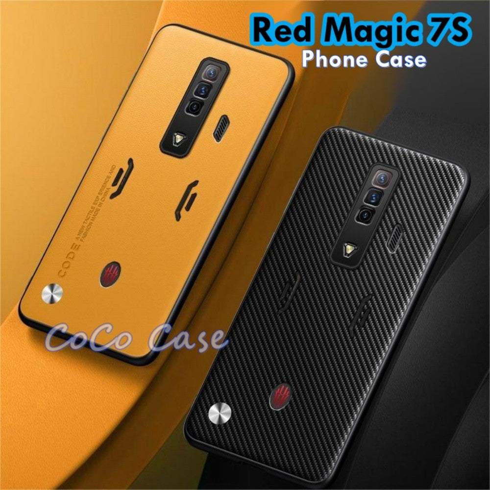 For Red Magic 7S Cover Silicone Professional Full Case Classic Simple Solid Color Phone Case Cover sweatproof