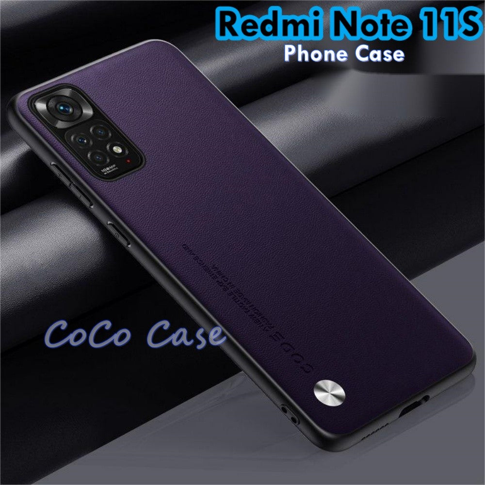 For Redmi Note 11S Cover Silicone Professional Full Case Classic Simple Solid Color Phone Case Cover sweatproof