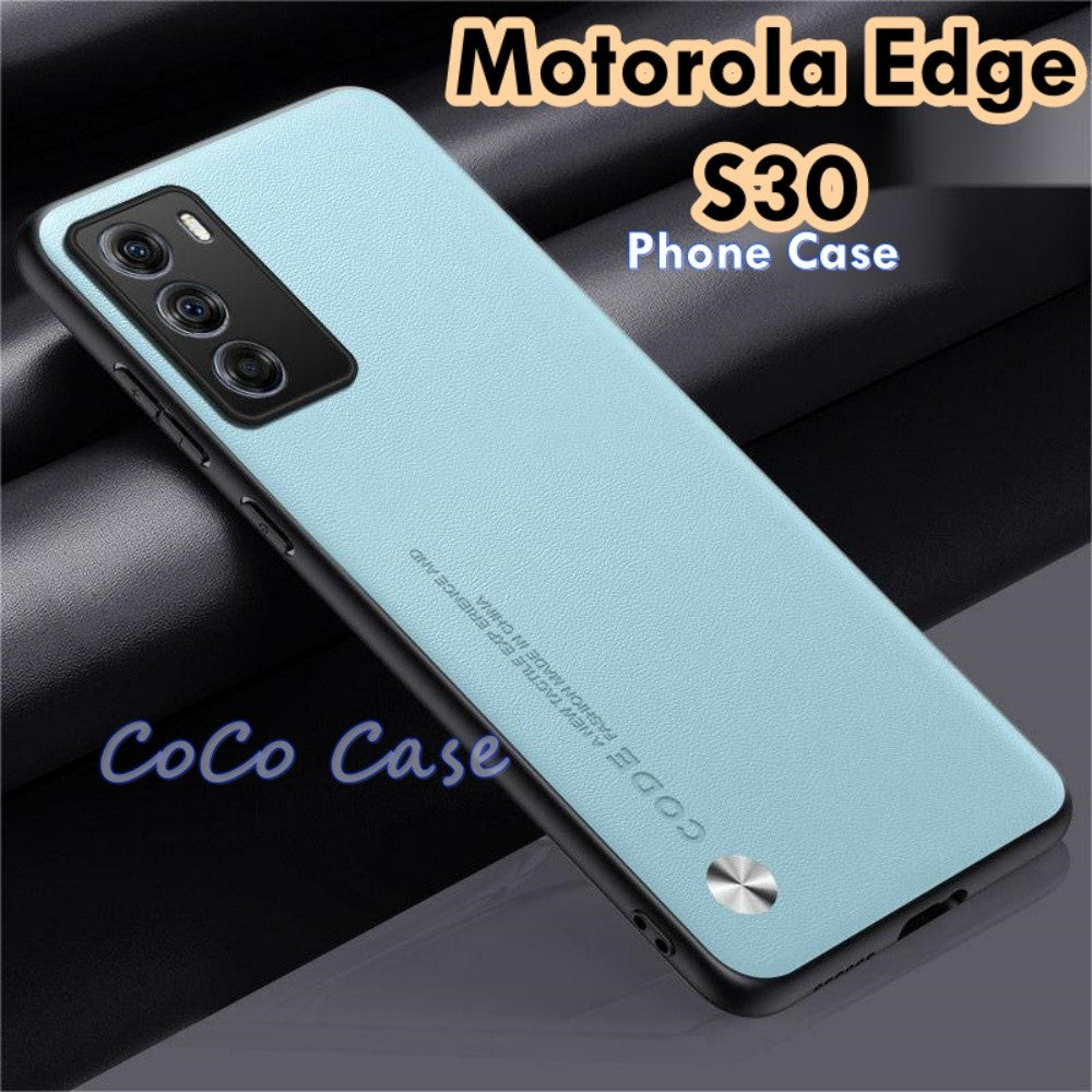 For Motorola Edge S30 Cover Silicone Professional Full Case Classic Simple Solid Color Phone Case Cover sweatproof
