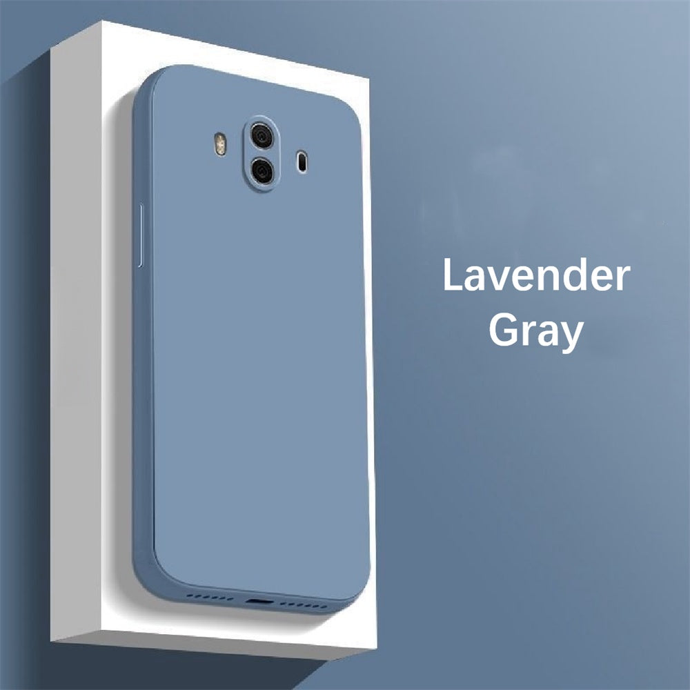 For Huawei Mate 10 Cover Drop and wear resistant Silicone Full Case Classic Simple Solid Color Phone Case Cover