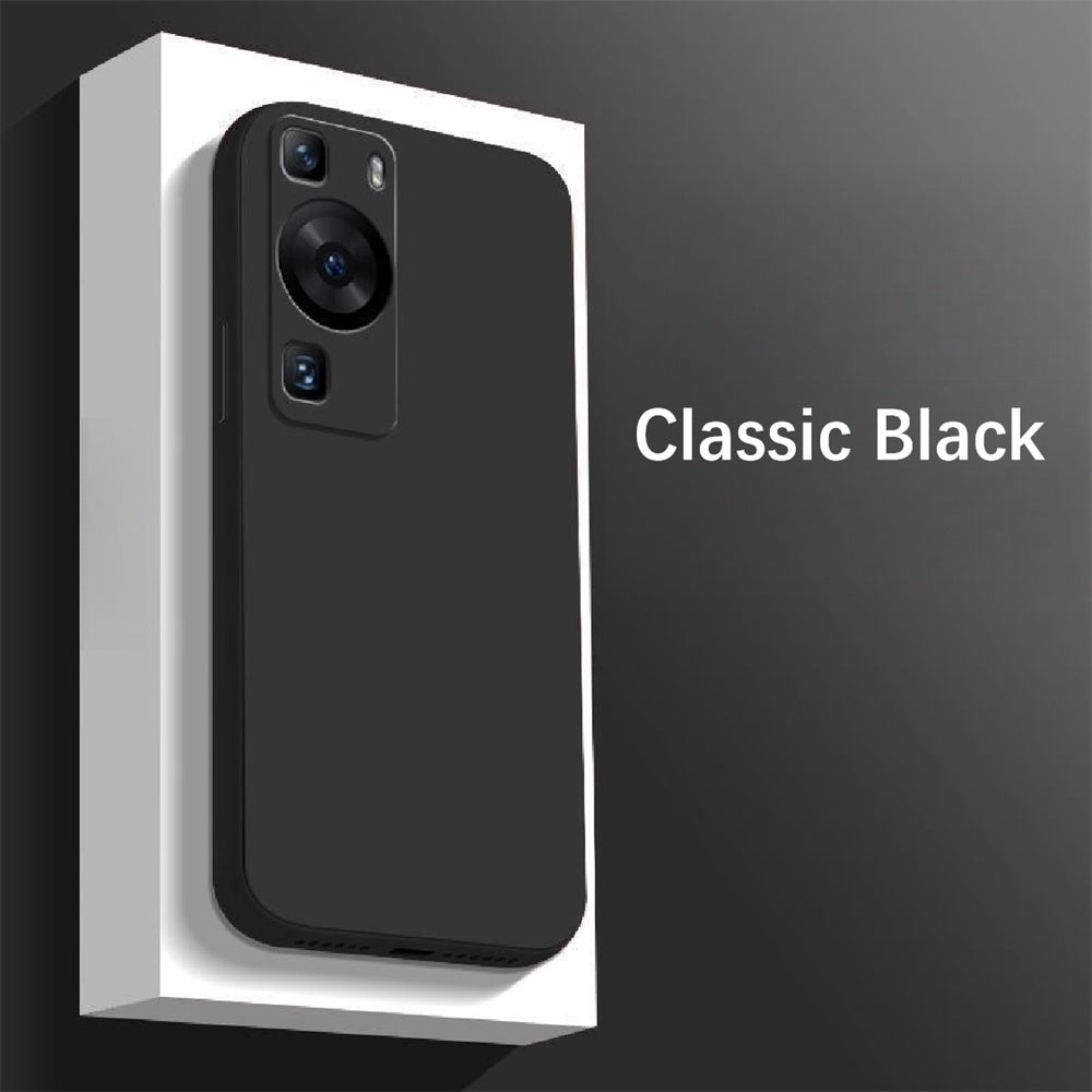 For Huawei P60 Pro Cover Drop and wear resistant Silicone Full Case Classic Simple Solid Color Phone Case Cover