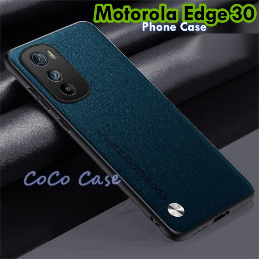 For Motorola Edge 30 Cover Silicone Professional Full Case Classic Simple Solid Color Phone Case Cover sweatproof