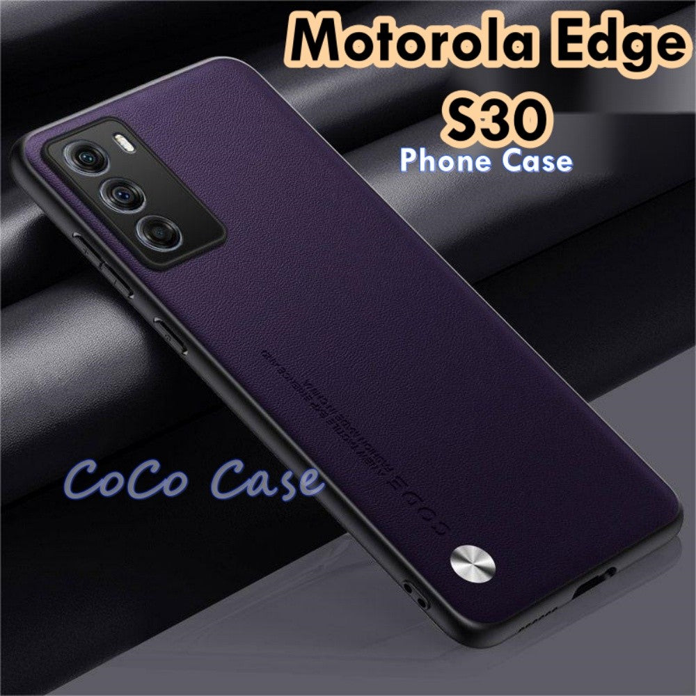 For Motorola Edge S30 Cover Silicone Professional Full Case Classic Simple Solid Color Phone Case Cover sweatproof