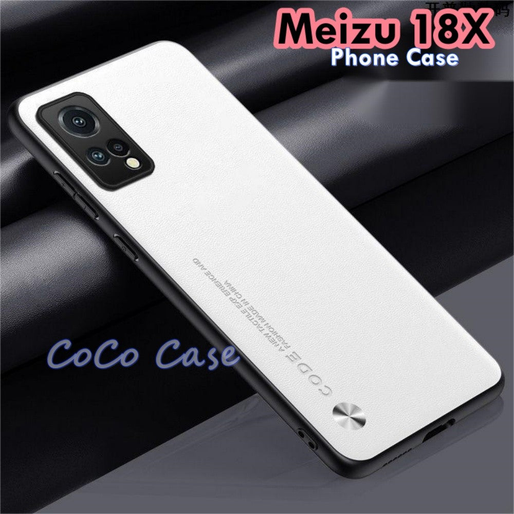 For Meizu 18X Cover Silicone Professional Full Case Classic Simple Solid Color Phone Case Cover sweatproof