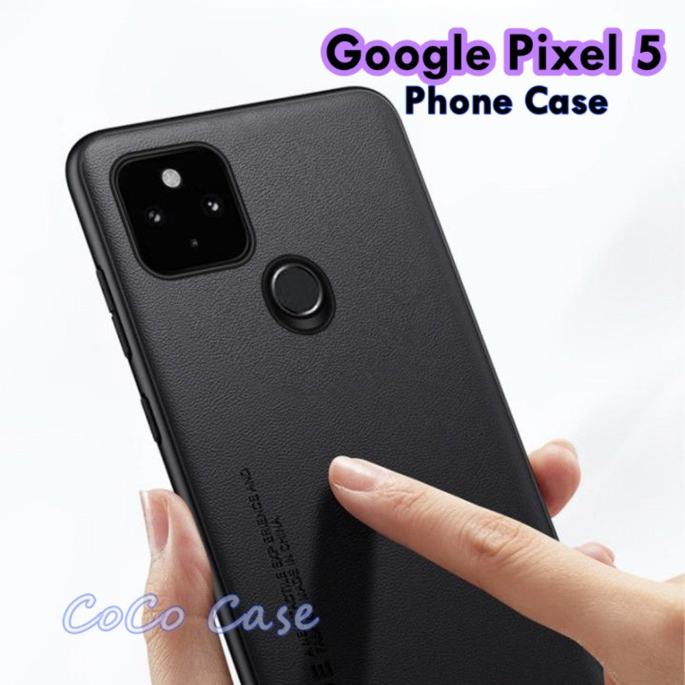 For Google Pixel 5 Cover Silicone Professional Full Case Classic Simple Solid Color Phone Case Cover sweatproof