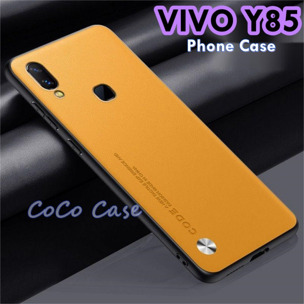 For VIVO Y85 Cover Silicone Professional Full Case Classic Simple Solid Color Phone Case Cover sweatproof