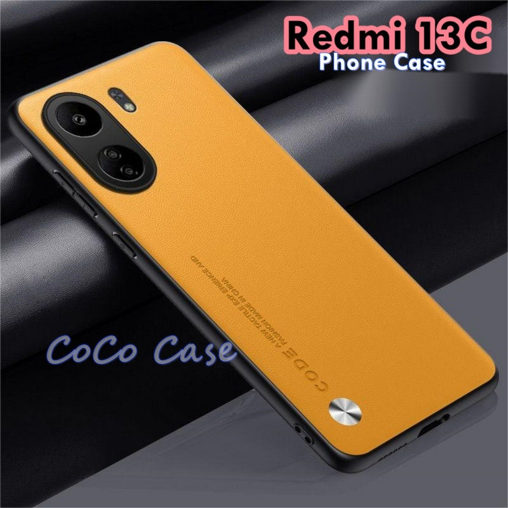 For Redmi 13C Cover Silicone Professional Full Case Classic Simple Solid Color Phone Case Cover sweatproof