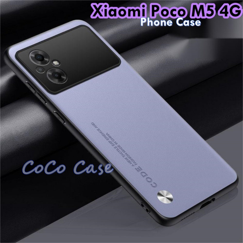 For Xiaomi Poco M5 4G Cover Silicone Professional Full Case Classic Simple Solid Color Phone Case Cover sweatproof