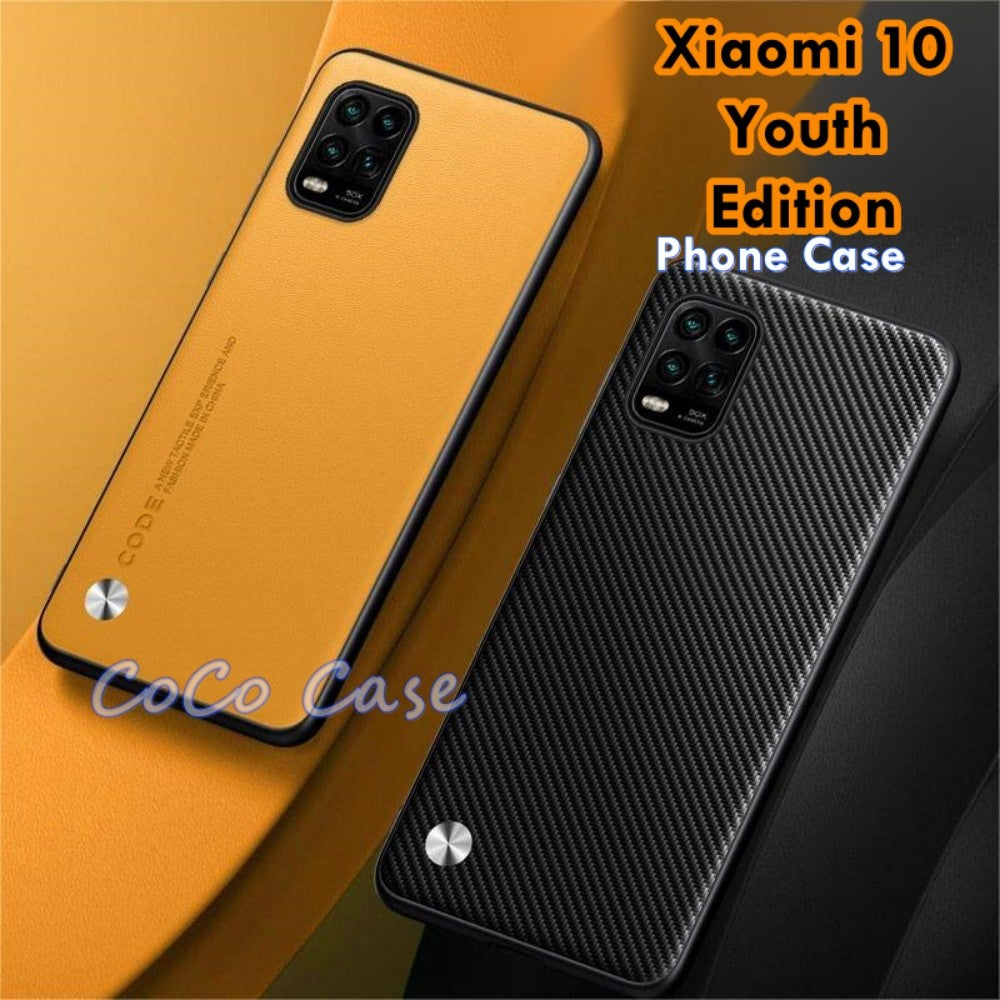 For Xiaomi 10 Youth Edition Cover Silicone Professional Full Case Classic Simple Solid Color Phone Case Cover sweatproof