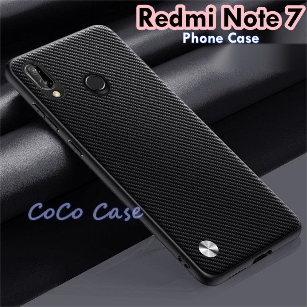 For Redmi Note 7 Cover Silicone Professional Full Case Classic Simple Solid Color Phone Case Cover sweatproof