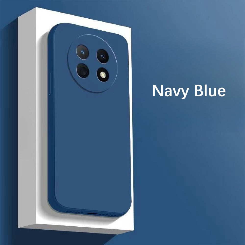 For Huawei Nova Y91 Cover Drop and wear resistant Silicone Full Case Classic Simple Solid Color Phone Case Cover