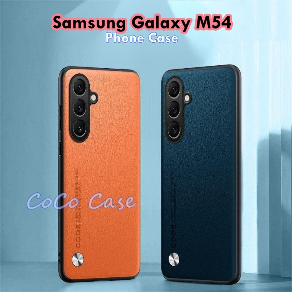 For Samsung Galaxy M54 Cover Silicone Professional Full Case Classic Simple Solid Color Phone Case Cover sweatproof