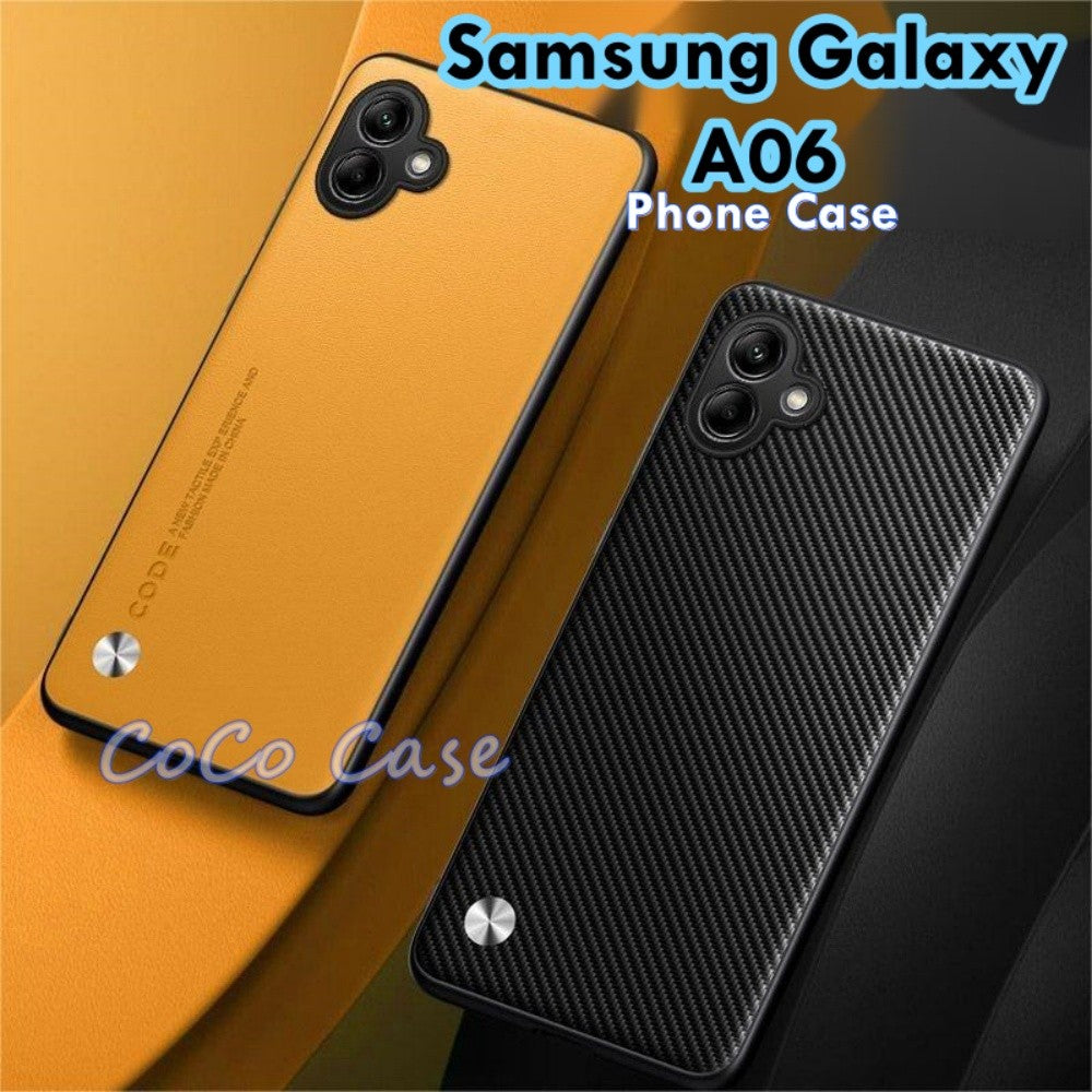 For Samsung Galaxy A06 Cover Silicone Professional Full Case Classic Simple Solid Color Phone Case Cover sweatproof