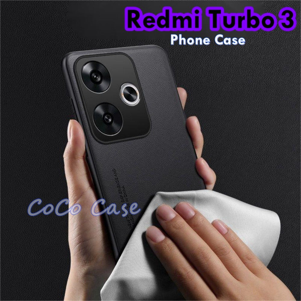 For Redmi Turbo 3 Cover Silicone Professional Full Case Classic Simple Solid Color Phone Case Cover sweatproof