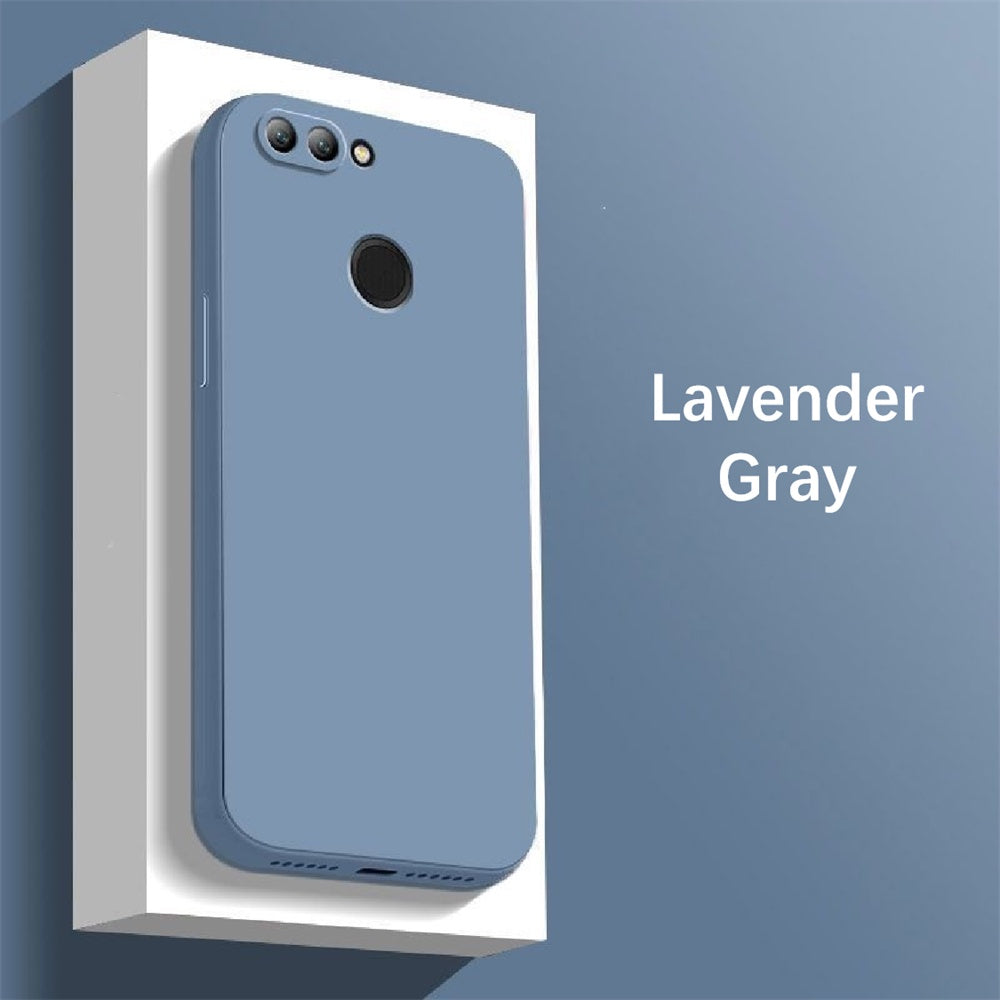 For Honor V9 Cover Drop and wear resistant Silicone Full Case Classic Simple Solid Color Phone Case Cover