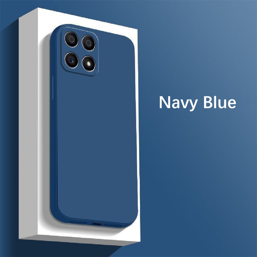 For Honor X30i Cover Drop and wear resistant Silicone Full Case Classic Simple Solid Color Phone Case Cover