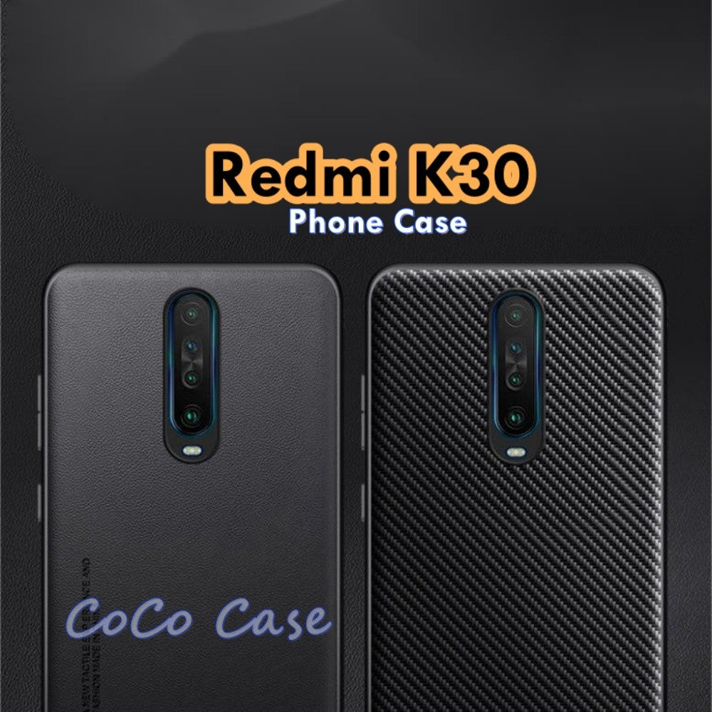 For Redmi K30 Cover Silicone Professional Full Case Classic Simple Solid Color Phone Case Cover sweatproof