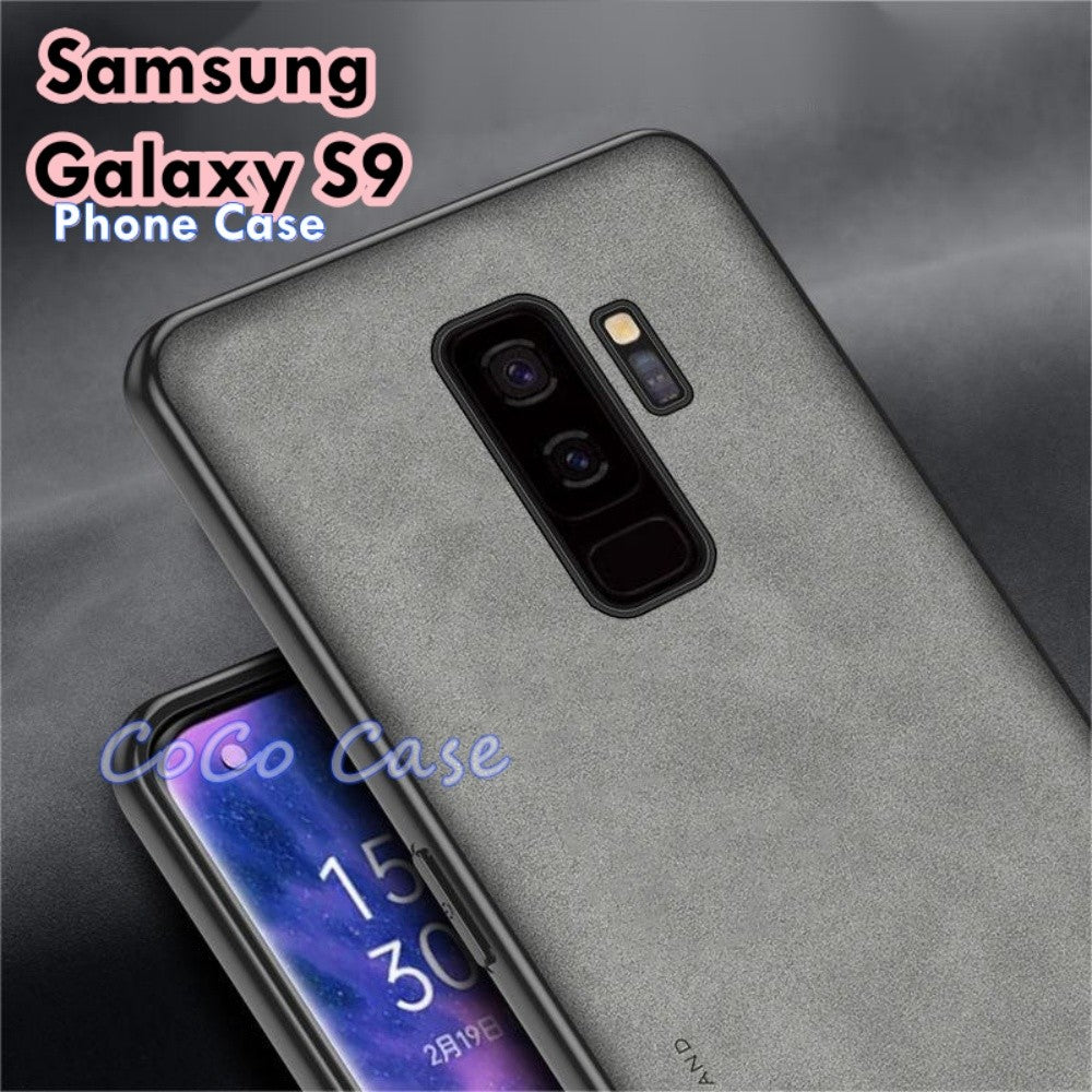 For Samsung Galaxy S9 Cover Silicone Professional Full Case Classic Simple Solid Color Phone Case Cover sweatproof