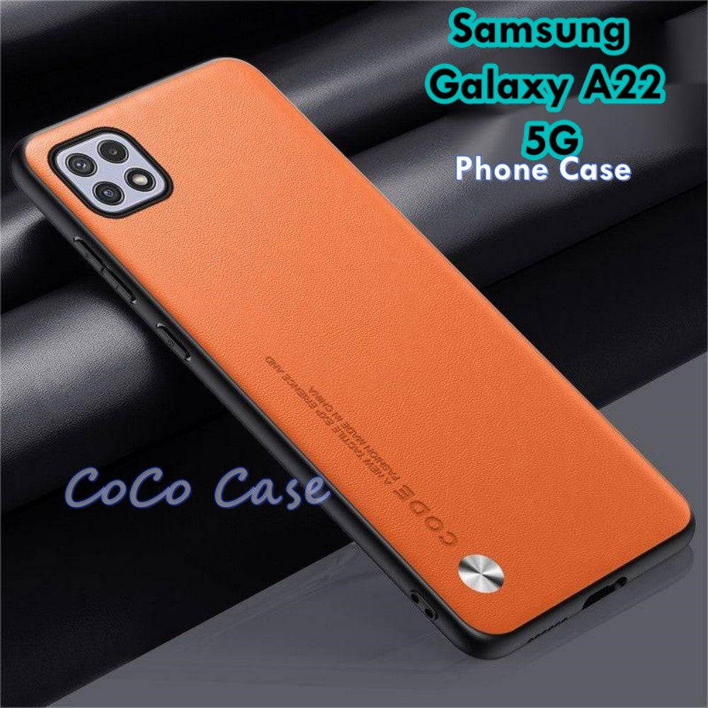 For Samsung Galaxy A22 5G Cover Silicone Professional Full Case Classic Simple Solid Color Phone Case Cover sweatproof
