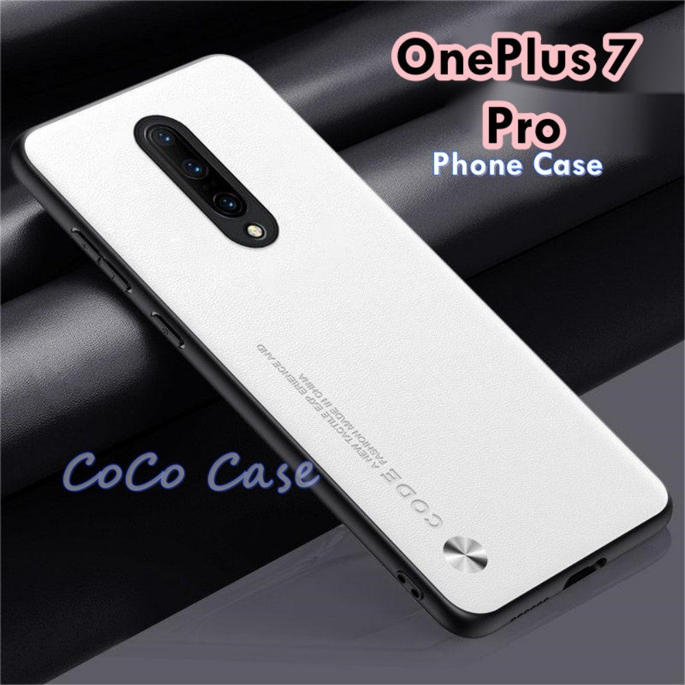 For OnePlus 7 Pro Cover Silicone Professional Full Case Classic Simple Solid Color Phone Case Cover sweatproof