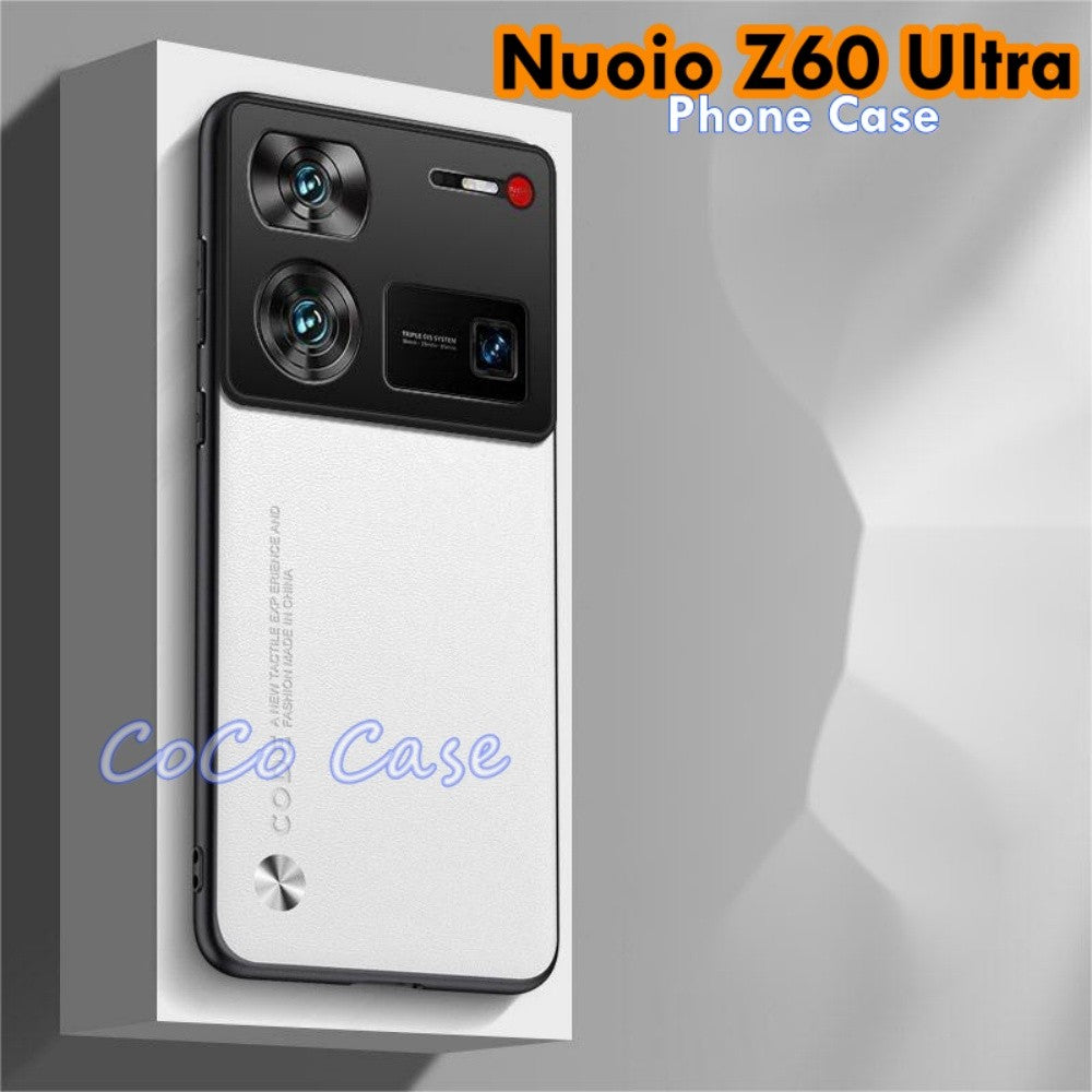 For Nuoio Z60 Ultra Cover Silicone Professional Full Case Classic Simple Solid Color Phone Case Cover sweatproof