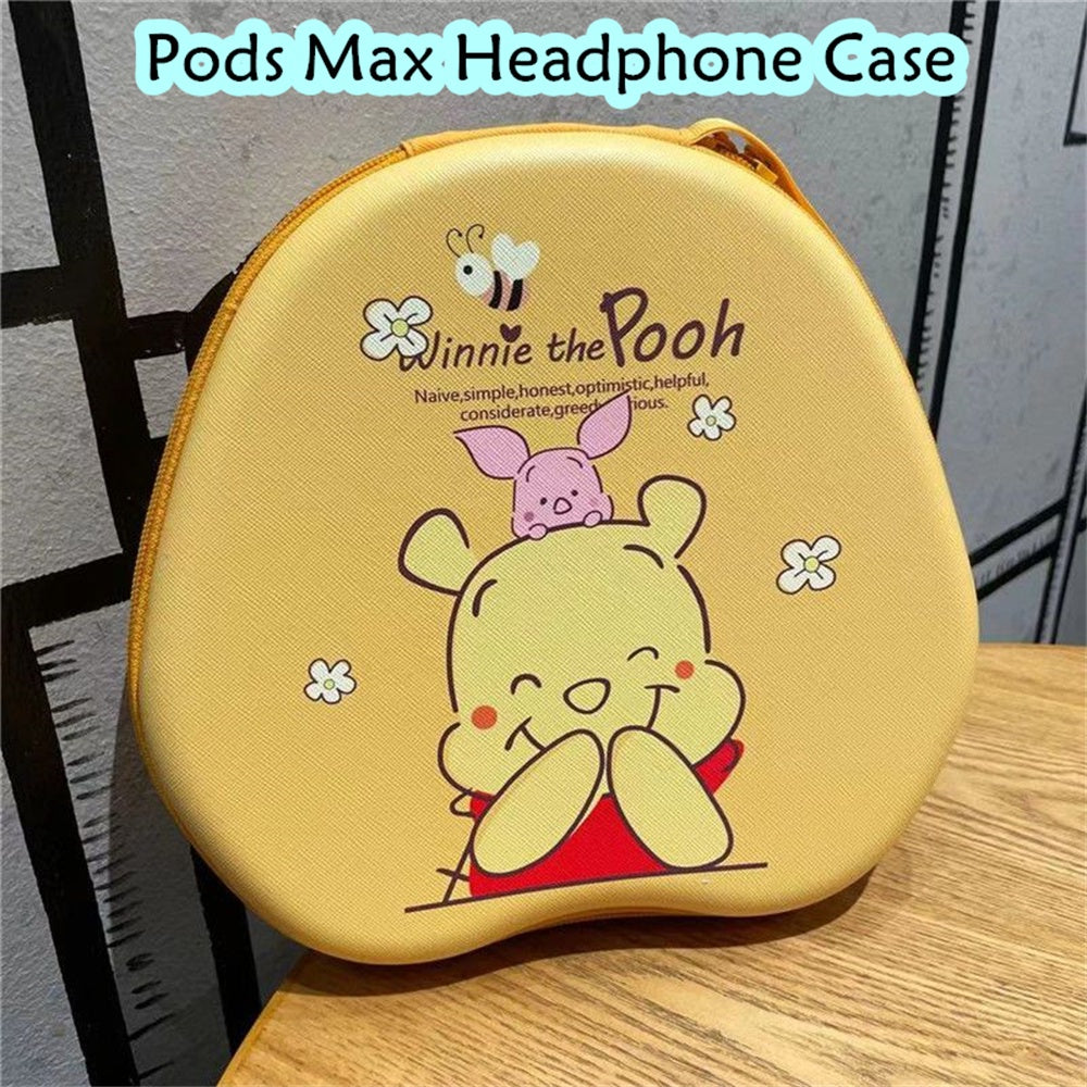 For Pods Max Headphone Case Cartoon Creative Patterns Headset Earpads Storage Bag Casing Box