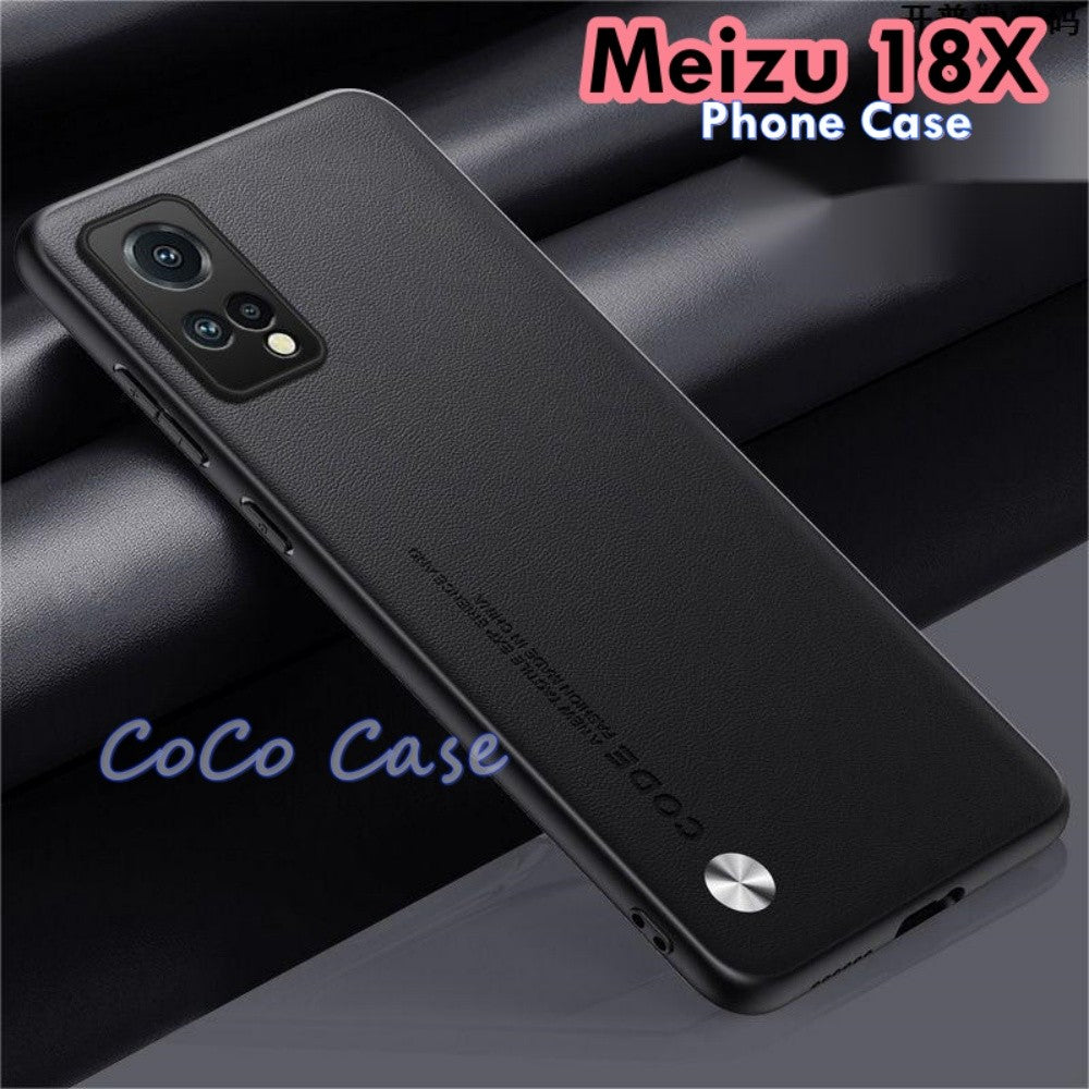 For Meizu 18X Cover Silicone Professional Full Case Classic Simple Solid Color Phone Case Cover sweatproof