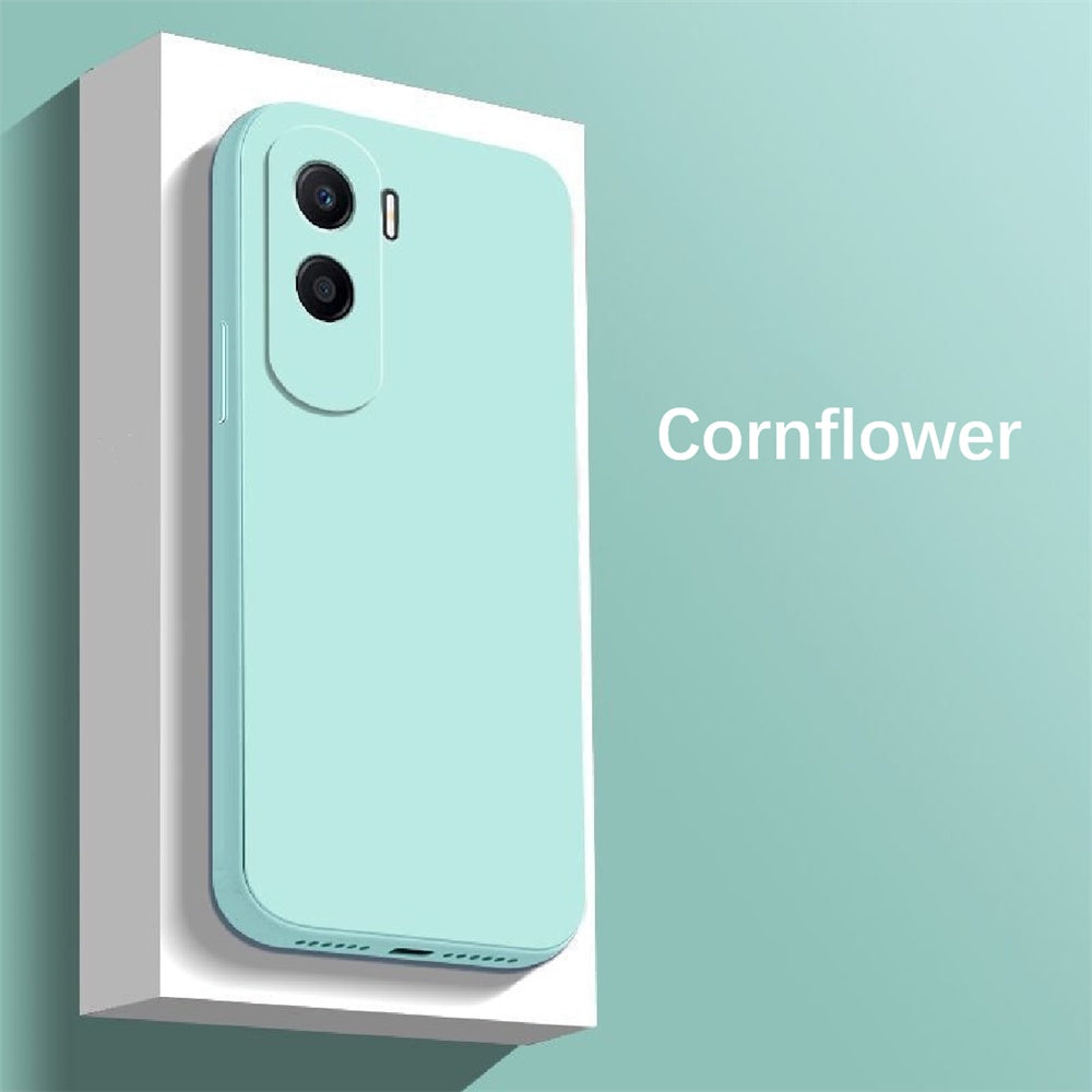 For Honor X50i Cover Drop and wear resistant Silicone Full Case Classic Simple Solid Color Phone Case Cover