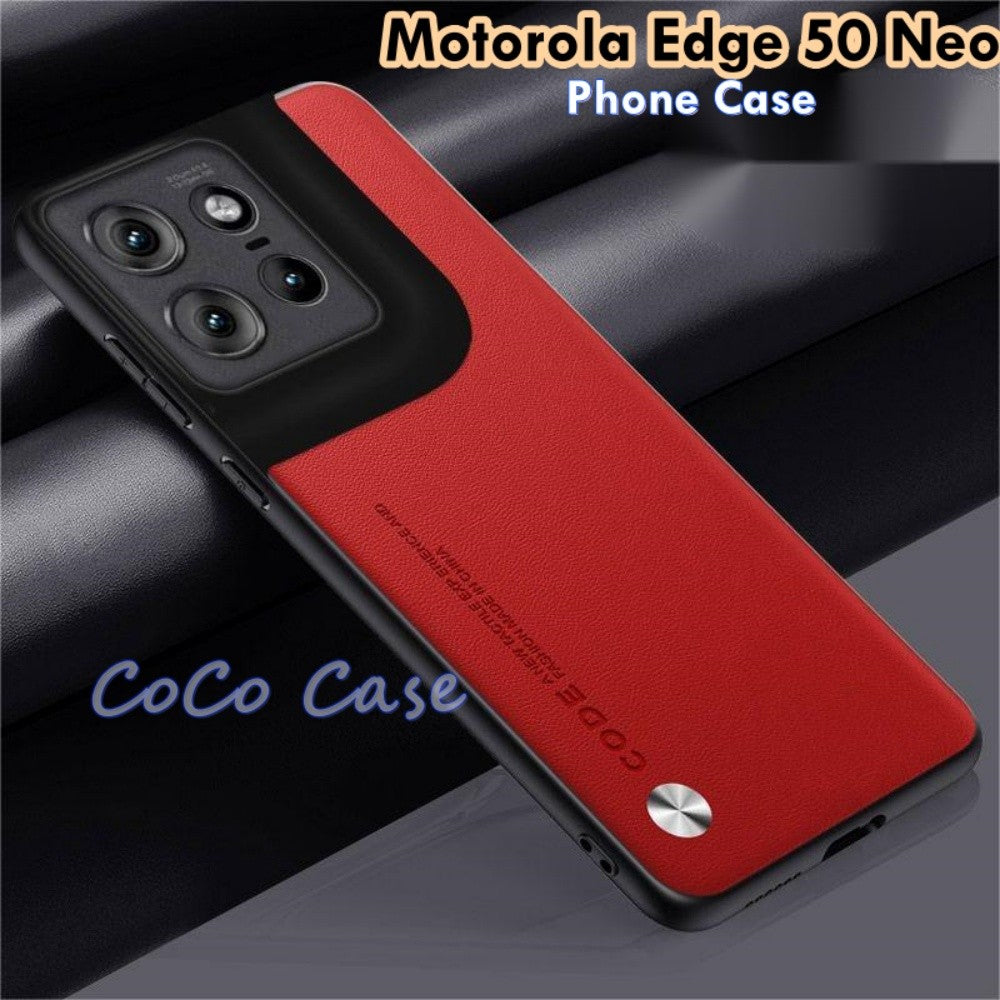 For Motorola Edge 50 Neo Cover Silicone Professional Full Case Classic Simple Solid Color Phone Case Cover sweatproof