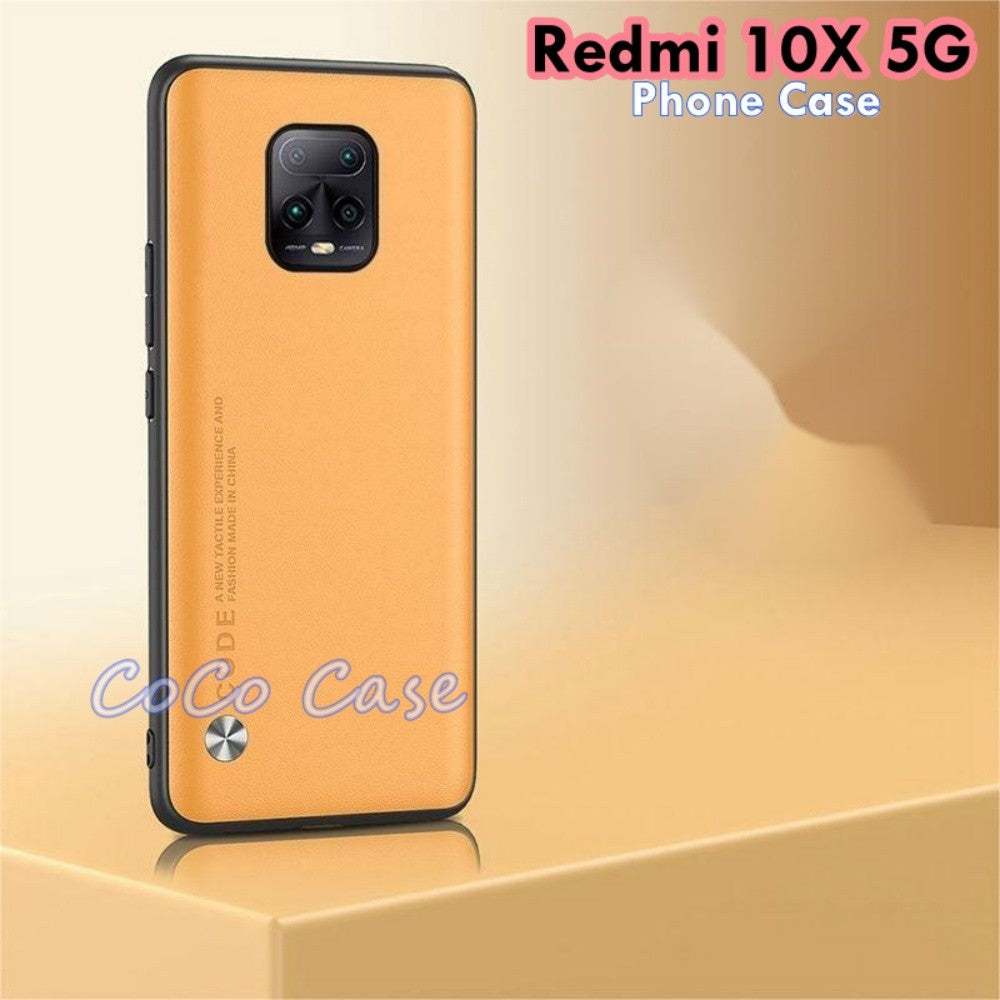 For Redmi 10X 5G Cover Silicone Professional Full Case Classic Simple Solid Color Phone Case Cover sweatproof