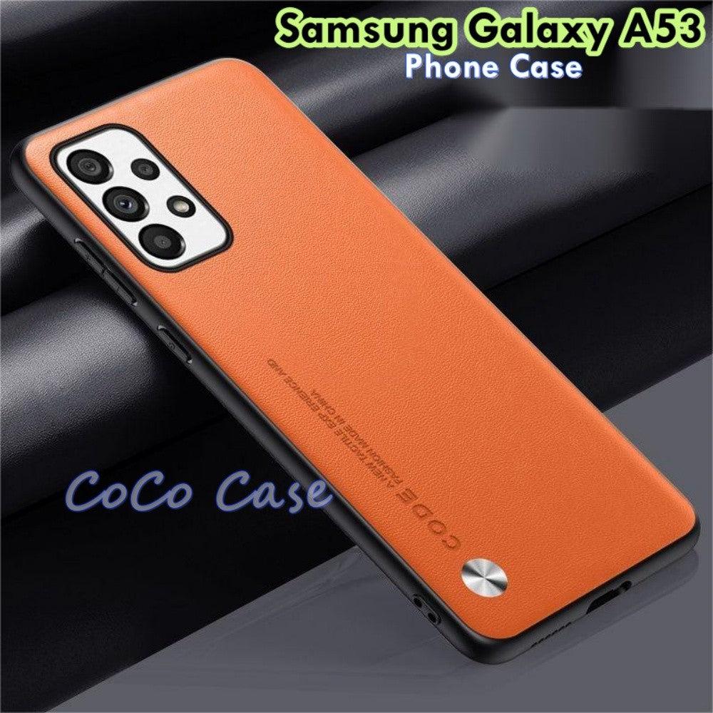 For Samsung Galaxy A53 Cover Silicone Professional Full Case Classic Simple Solid Color Phone Case Cover sweatproof