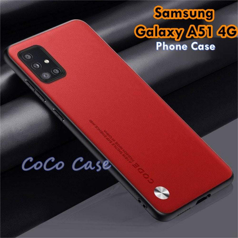 For Samsung Galaxy A51 4G Cover Silicone Professional Full Case Classic Simple Solid Color Phone Case Cover sweatproof