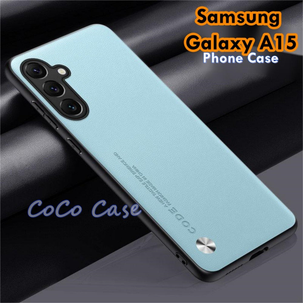 For Samsung Galaxy A15 Cover Silicone Professional Full Case Classic Simple Solid Color Phone Case Cover sweatproof