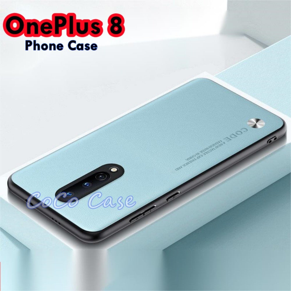 For OnePlus 8 Cover Silicone Professional Full Case Classic Simple Solid Color Phone Case Cover sweatproof