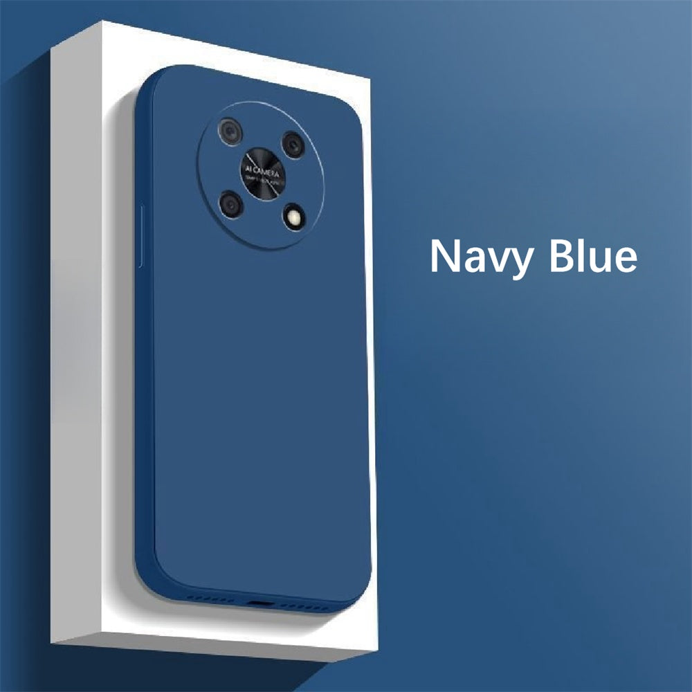 For Huawei Enjoy 50 Pro Cover Drop and wear resistant Silicone Full Case Classic Simple Solid Color Phone Case Cover