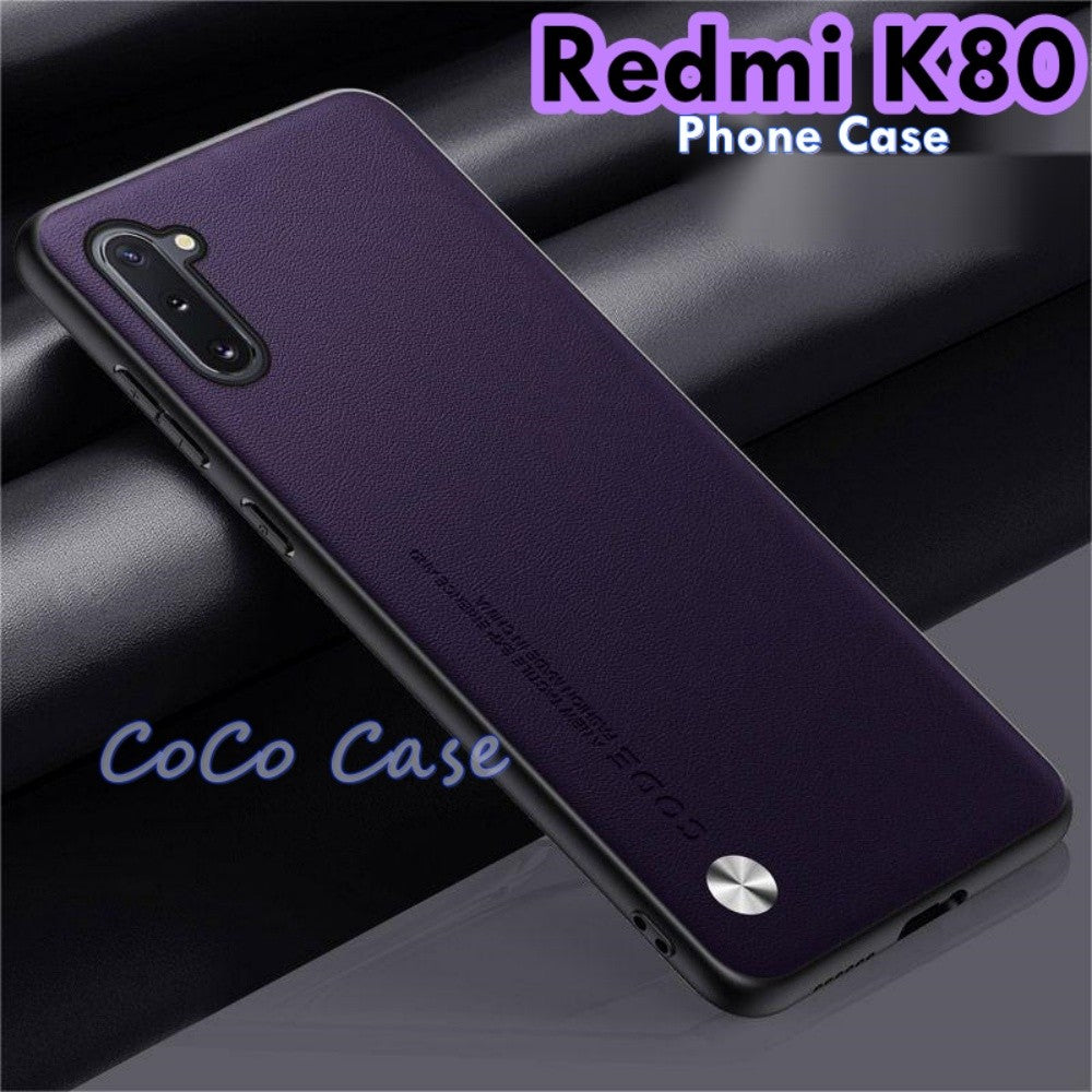 For Redmi K80 Cover Silicone Professional Full Case Classic Simple Solid Color Phone Case Cover sweatproof