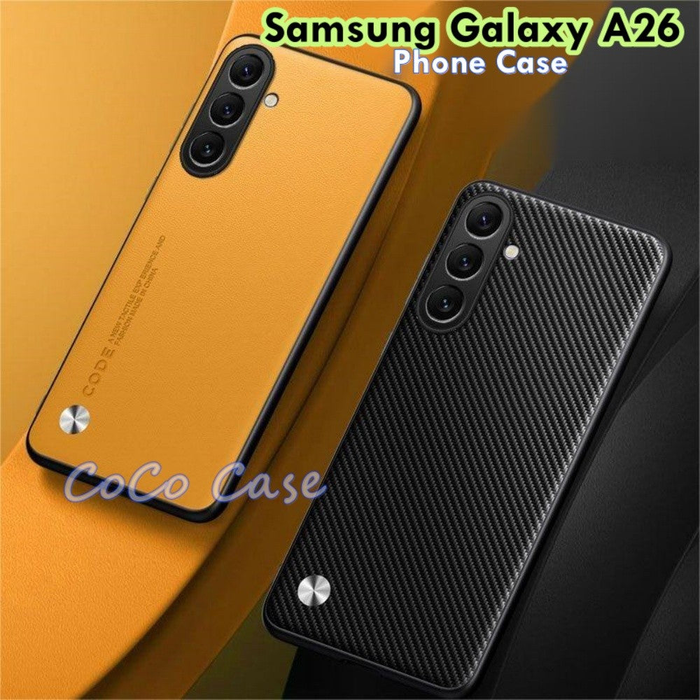 For Samsung Galaxy A26 Cover Silicone Professional Full Case Classic Simple Solid Color Phone Case Cover sweatproof