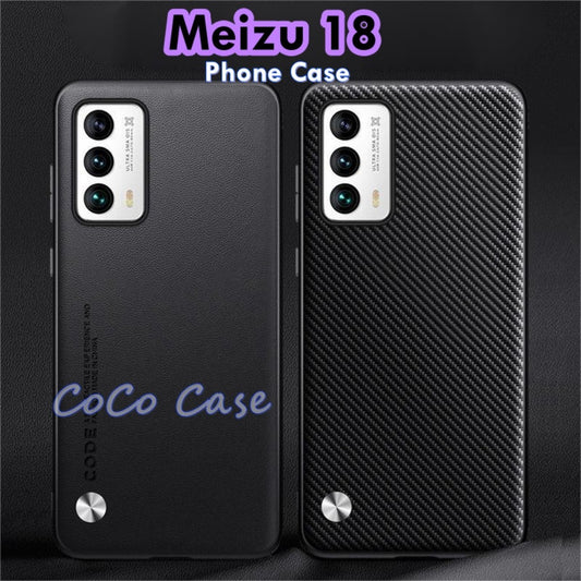 For Meizu 18 Cover Silicone Professional Full Case Classic Simple Solid Color Phone Case Cover sweatproof