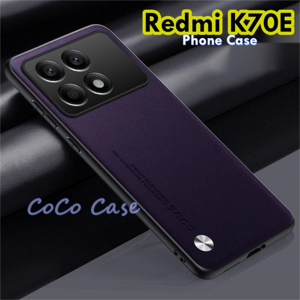 For Redmi K70E Cover Silicone Professional Full Case Classic Simple Solid Color Phone Case Cover sweatproof