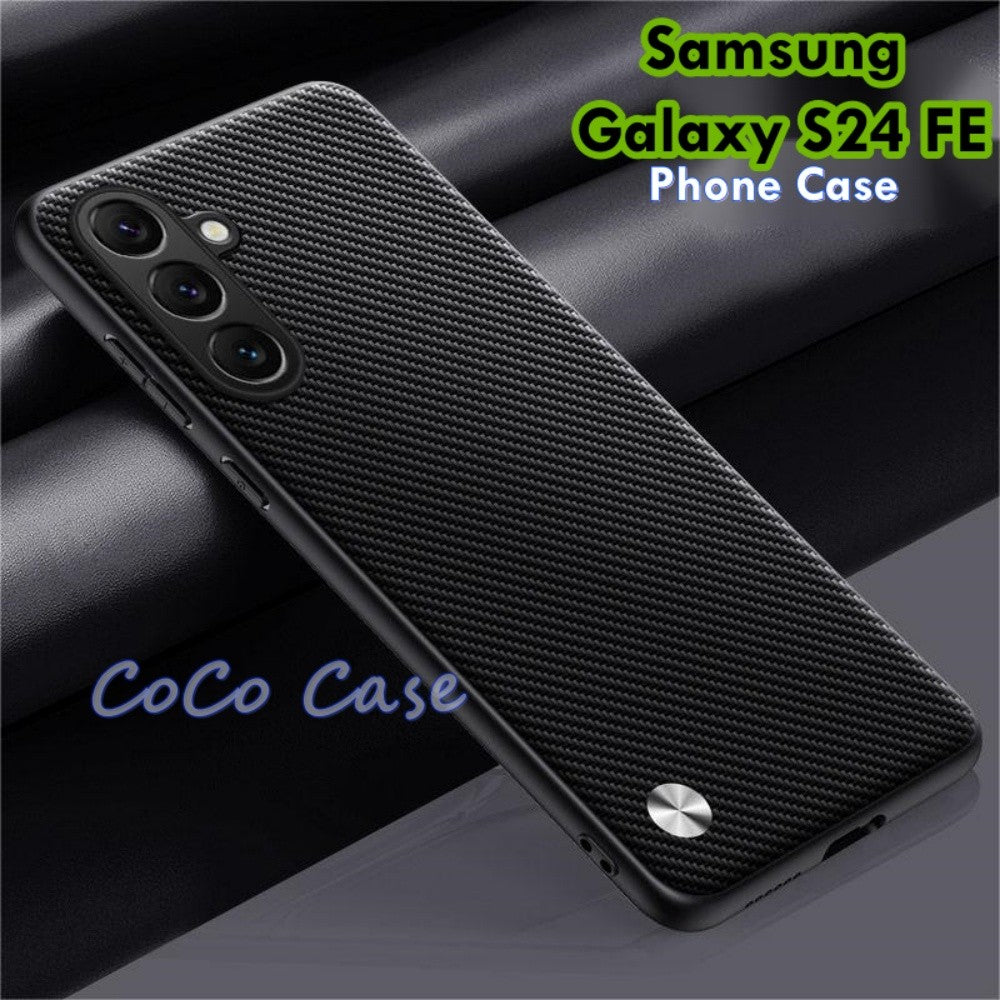 For Samsung Galaxy S24 FE Cover Silicone Professional Full Case Classic Simple Solid Color Phone Case Cover sweatproof