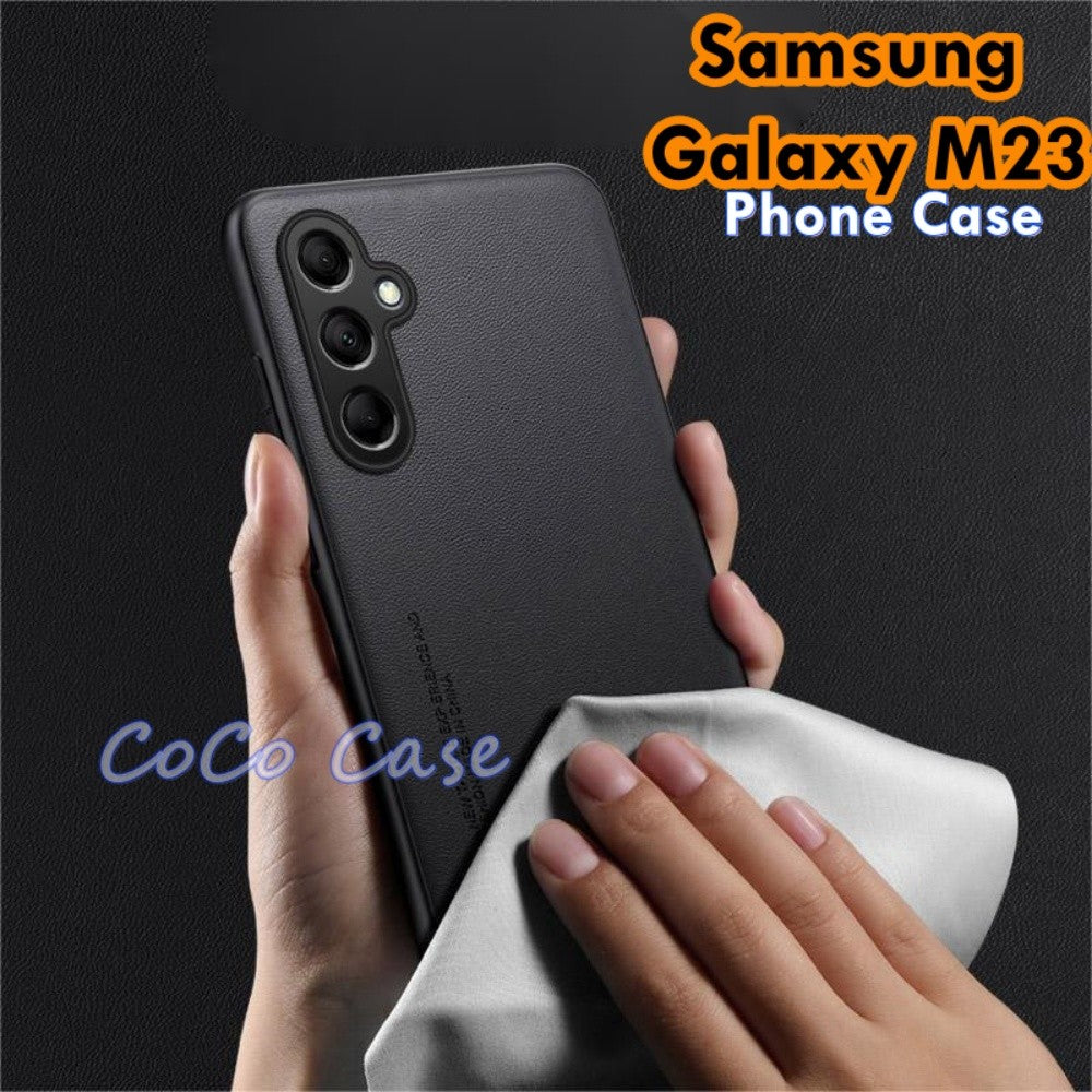 For Samsung Galaxy M23 Cover Silicone Professional Full Case Classic Simple Solid Color Phone Case Cover sweatproof