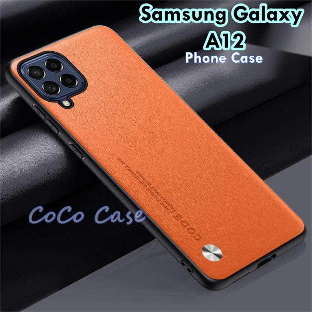 For Samsung Galaxy A12 Cover Silicone Professional Full Case Classic Simple Solid Color Phone Case Cover sweatproof