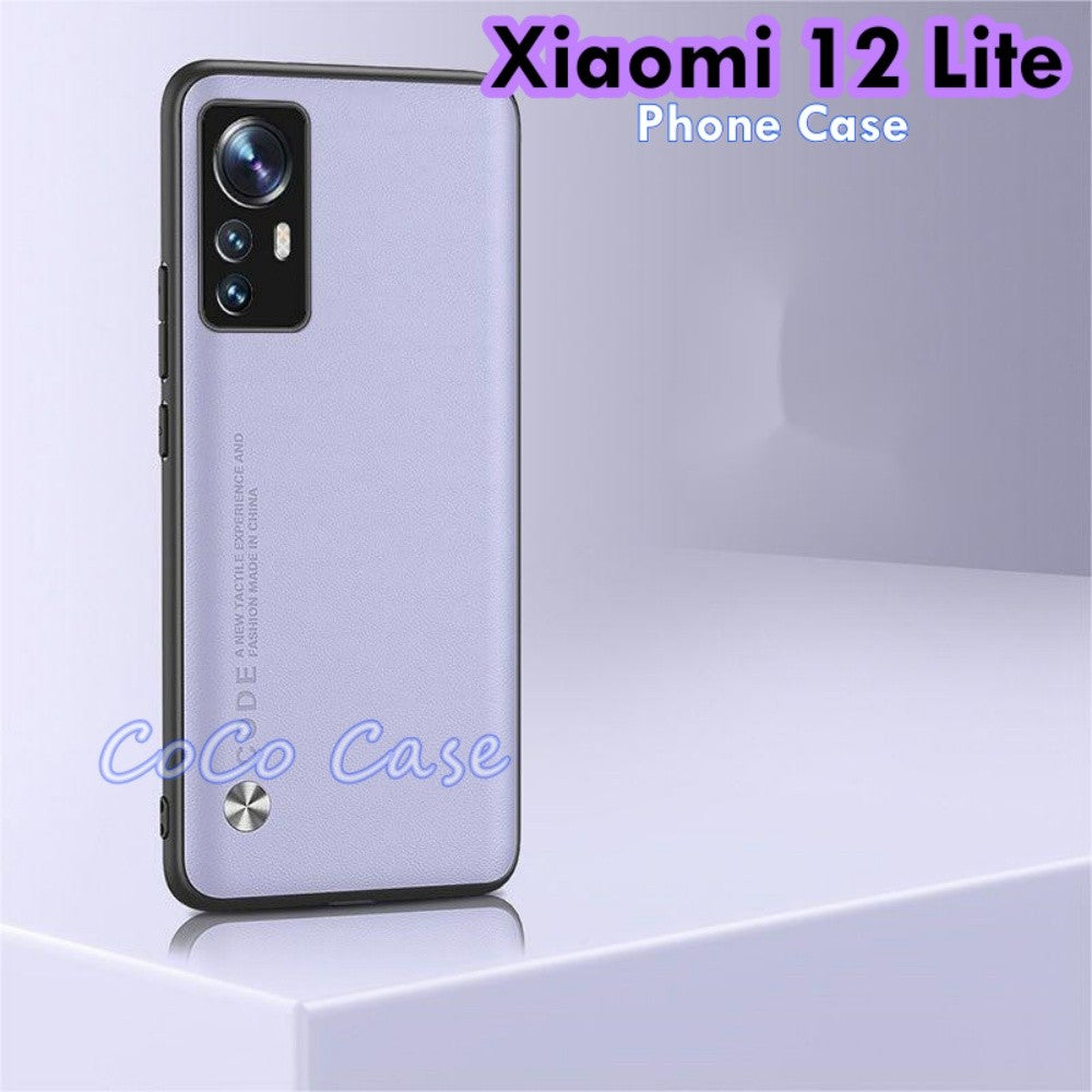 For Xiaomi 12 Lite Cover Silicone Professional Full Case Classic Simple Solid Color Phone Case Cover sweatproof