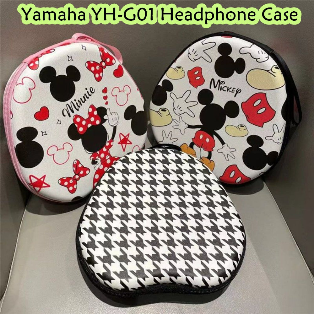For Yamaha YH-G01 Headphone Case Cartoon Creative Patterns Headset Earpads Storage Bag Casing Box
