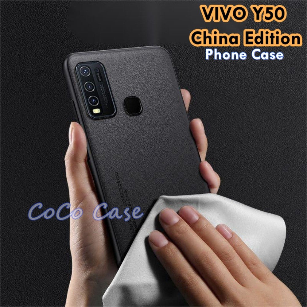 For VIVO Y50 China Edition Cover Silicone Professional Full Case Classic Simple Solid Color Phone Case Cover sweatproof