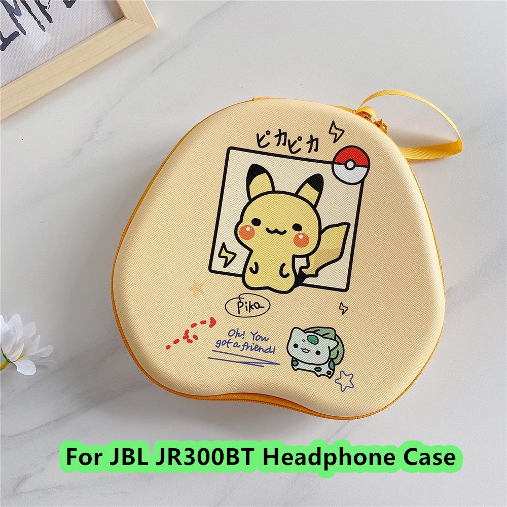 For JBL JR300BT Headphone Case Cartoon Creative Patterns Headset Earpads Storage Bag Casing Box