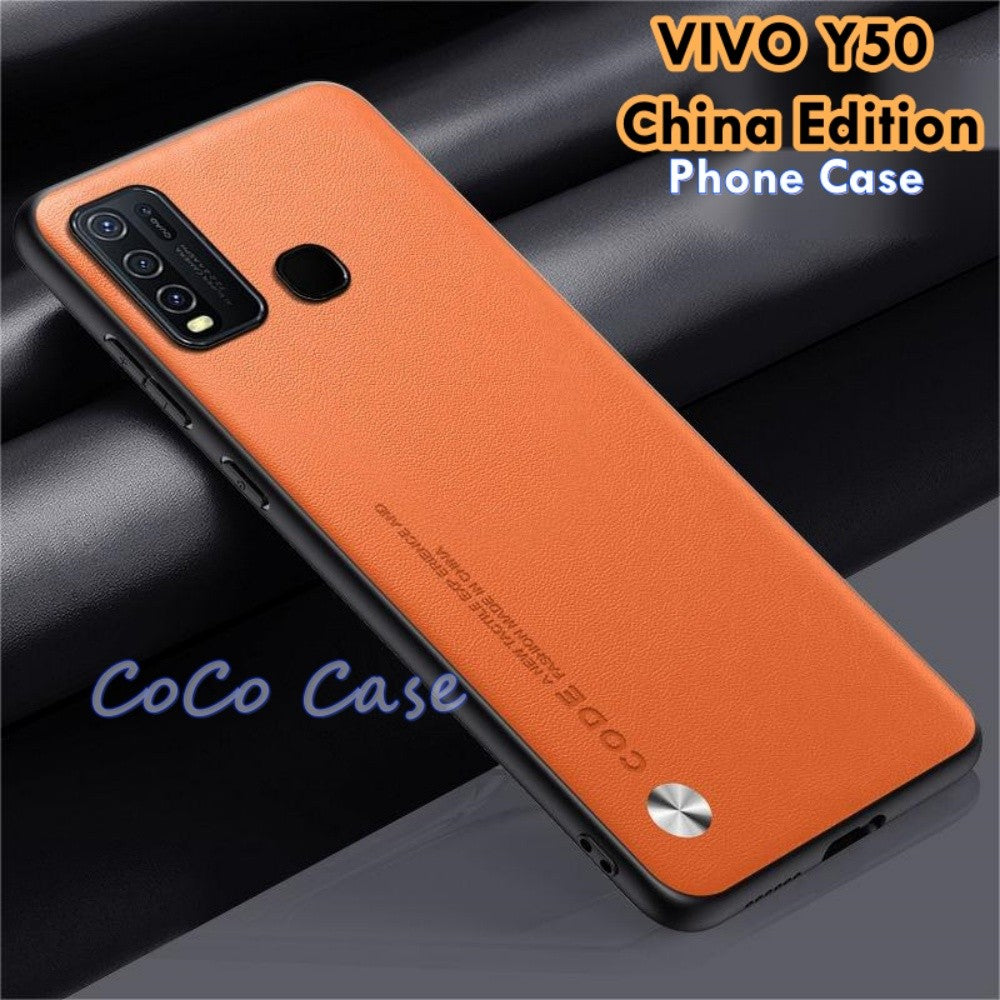 For VIVO Y50 China Edition Cover Silicone Professional Full Case Classic Simple Solid Color Phone Case Cover sweatproof