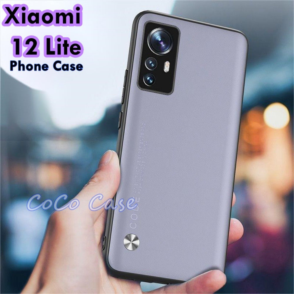 For Xiaomi 12 Lite Cover Silicone Professional Full Case Classic Simple Solid Color Phone Case Cover sweatproof