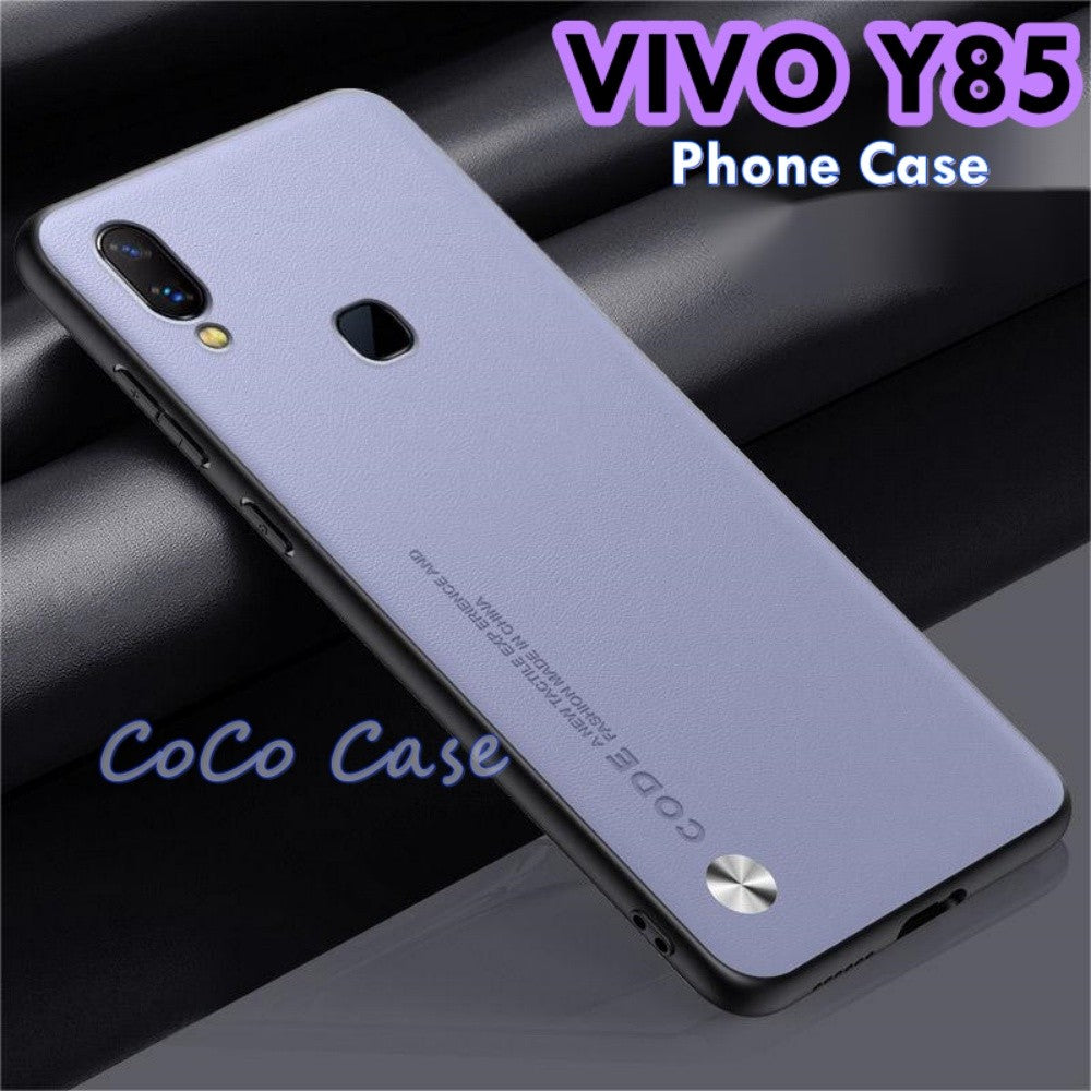 For VIVO Y85 Cover Silicone Professional Full Case Classic Simple Solid Color Phone Case Cover sweatproof